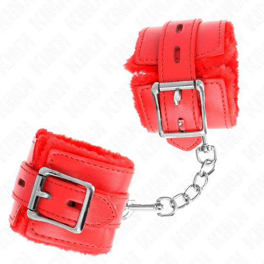 Kink Handcuffs in Red Color