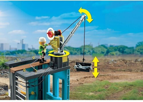 Playmobil MyLife Construction site for 4-10 years old