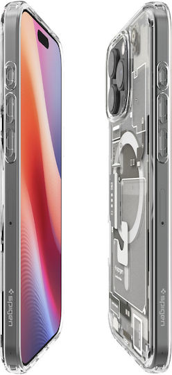 Spigen Ultra Hybrid Zero One (MagFit) Umschlag Rückseite Kunststoff 2mm Natural Titanium (iPhone 17 Pro Max / iPhone 17 Pro / iPhone 16 Pro Max)