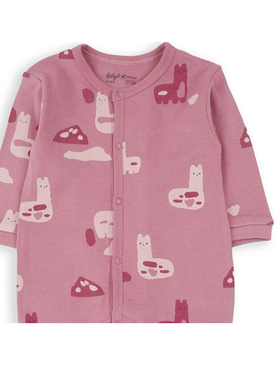 Babybol Body pentru Bebeluși Mânecă lungă Pink