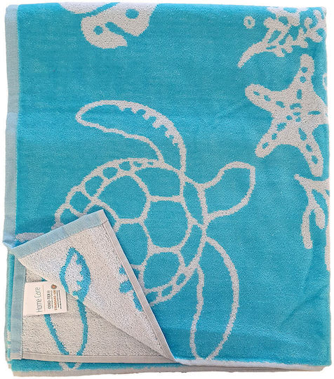 Home Care Beach Towel Light Blue 160x86cm.