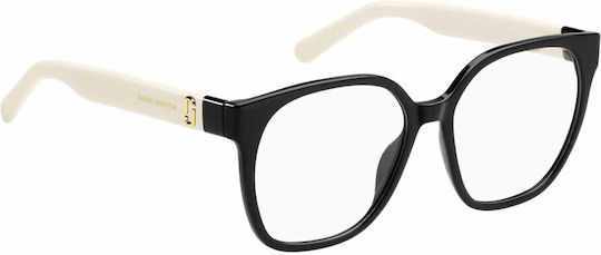 Marc Jacobs Plastic Eyeglass Frame Black MARC 726 80S