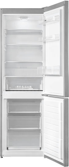 Vox Electronics Ψυγειοκαταψύκτης 341lt Υ186xΠ59.5xΒ65εκ. Inox KK 3600 SE