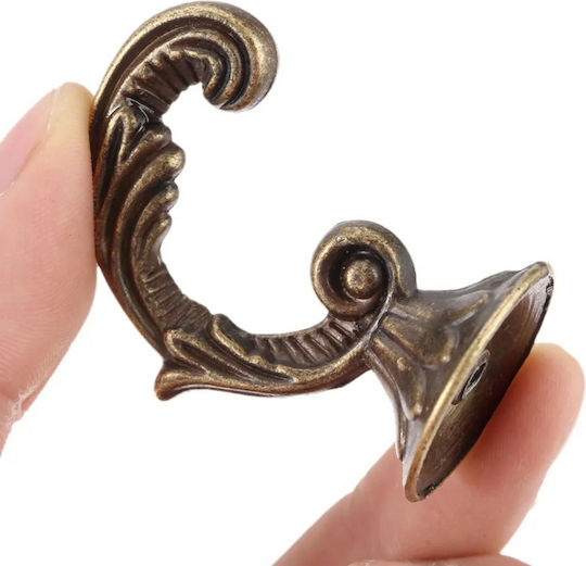 Antique Bronze Metal Hook 25x35mm