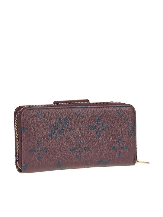 Μεγάλο Γυναικείο Πορτοφόλι Μπορντό