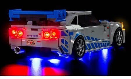 Light My Bricks Light Kit Lego #76917 Speed Champions Nissan Skyline Gt-r R34 3846
