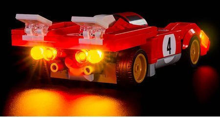 Light My Bricks Light Kit Lego #76906 Speed Champions 1970 Ferrari 512 M 3822