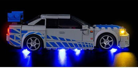 Light My Bricks Light Kit Lego #76917 Speed Champions Nissan Skyline Gt-r R34 3846