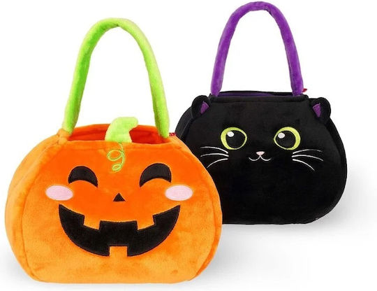 Legami Milano Fabric Bag for Gift with Theme "Halloween" Orange 20cm.