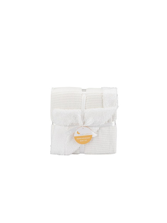 Interbaby Blanket Nursery Swaddling Blankets Beige Beige 80x110cm
