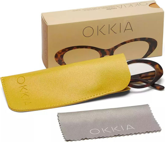 Okkia Дамски Очила за четене +1.50 в Златист цвят