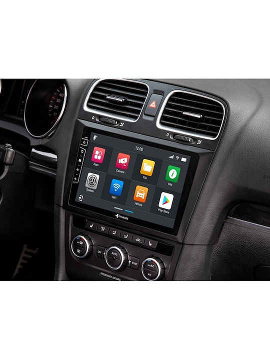 Dynavin Ηχοσύστημα Αυτοκινήτου για Volkswagen Golf 6 (Bluetooth/USB/WiFi/GPS/Apple-Carplay/Android-Auto) με Οθόνη Αφής 9"