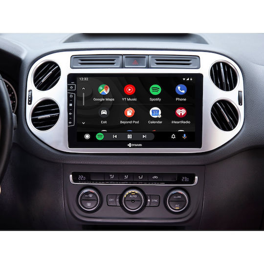 Dynavin Car Audio System for Volkswagen Tiguan 2007-2016 (Bluetooth/USB/WiFi/GPS/Apple-Carplay/Android-Auto) with Touch Screen 9"