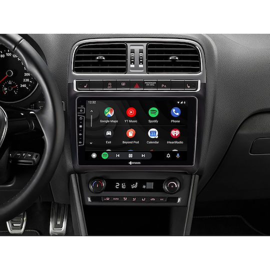 Dynavin Ηχοσύστημα Αυτοκινήτου για Volkswagen Polo 2009-2014 (Bluetooth/USB/WiFi/GPS/Apple-Carplay/Android-Auto) με Οθόνη Αφής 9"