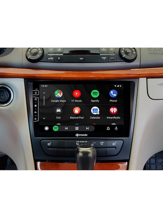 Dynavin Auto-Audiosystem für Mercedes-Benz CLS Klasse / E Klasse 2003-2009 (Bluetooth/USB/WiFi/GPS/Apple-Carplay/Android-Auto) mit Touchscreen 9"