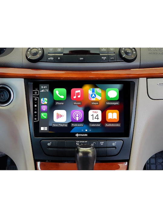 Dynavin Auto-Audiosystem für Mercedes-Benz CLS Klasse / E Klasse 2003-2009 (Bluetooth/USB/WiFi/GPS/Apple-Carplay/Android-Auto) mit Touchscreen 9"
