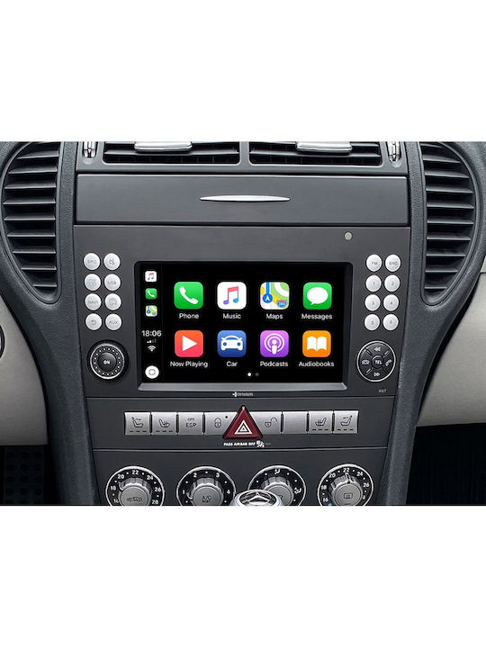 Dynavin Car Audio System for Mercedes-Benz SLK 2004-2010 (Bluetooth/USB/WiFi/GPS/Apple-Carplay/Android-Auto) with Touch Screen 7"