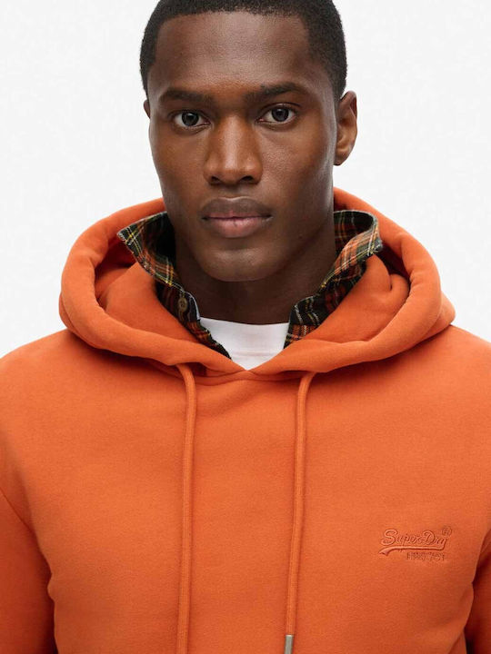 Superdry Sweatshirt with Hood Orange