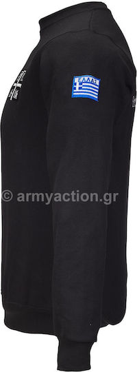 Hercules Army Action Φούτερ σε Μαύρο χρώμα