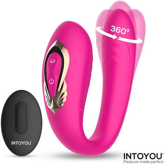 IntoYou Δονητής για Ζευγάρια με Απομακρυσμένο Έλεγχο Φούξια