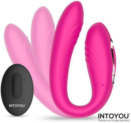 IntoYou Δονητής για Ζευγάρια με Απομακρυσμένο Έλεγχο Φούξια