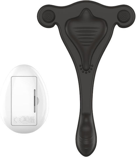 A-Gusto Vibrator für Paare mit Fernbedienung 15cm Schwarz