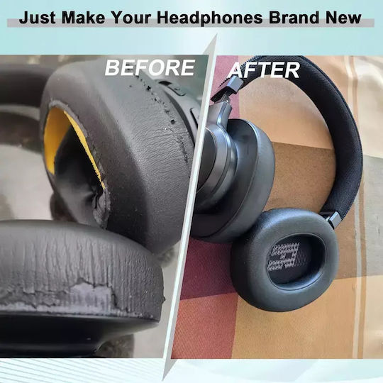 JBL Headphone Earpad Spare Parts for E65 E65bt E65btnc Live 650 650nc 650btnc Live 660 660nc 660btnc Duet