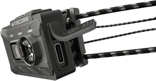 NiteCore Stirnlampe LED IP66 mit maximaler Helligkeit 360lm NU20 Clasic Schwarz