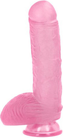 Ulisse Transparent Pink Dildo