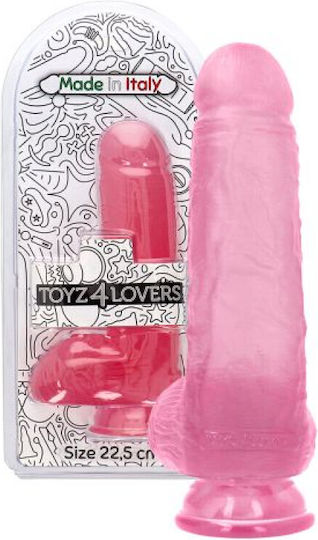 Ulisse Transparent Pink Dildo