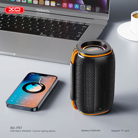 XO F57 PRO Bluetooth-Lautsprecher 10W mit Akkulaufzeit bis zu 6 Stunden Schwarz