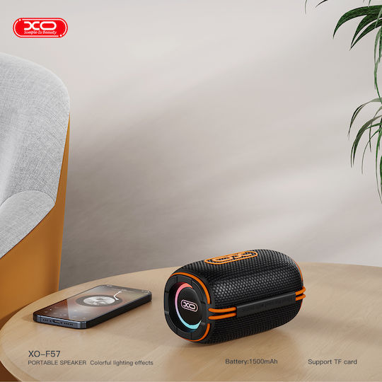 XO F57 PRO Bluetooth-Lautsprecher 10W mit Akkulaufzeit bis zu 6 Stunden Schwarz