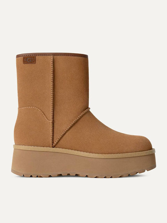 UGG Cityfunc Mid Μποτάκια Καφέ