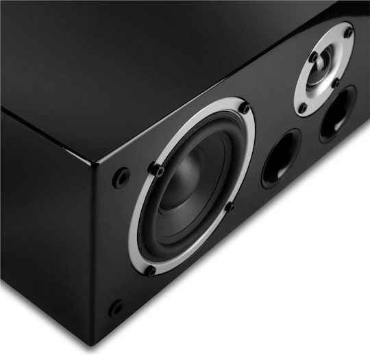 Wilson Vocal EL Ηχείο Hi-Fi Κεντρικό 125W 2 Δρόμων Π43xΒ16.5xΥ14εκ. Μαύρο