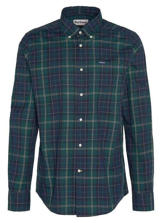 Barbour Cotton Shirt Green Loch