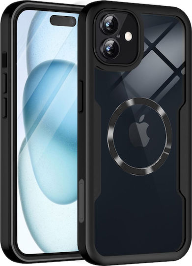 Techsuit 360 Full Cover Black (iPhone 16)