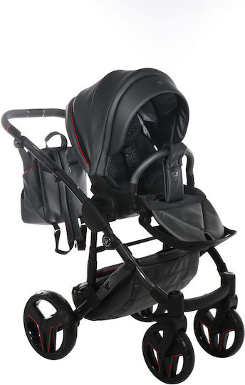 Junama S-class Adjustable 2 in 1 Baby Stroller Suitable for Newborn Graphite