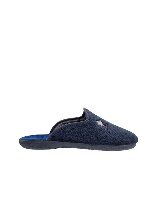 Adam's Shoes Men's Slipper Blue