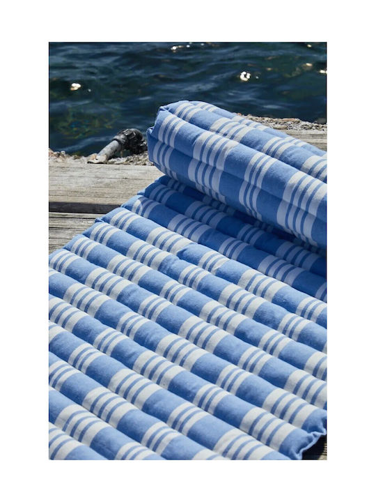 Calma House Gartenstuhlkissen Paletten Blau 60x175cm