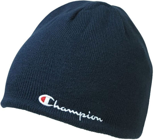 Beanie Unisex Reversible Σκούφος Πλεκτός σε Λευκό χρώμα