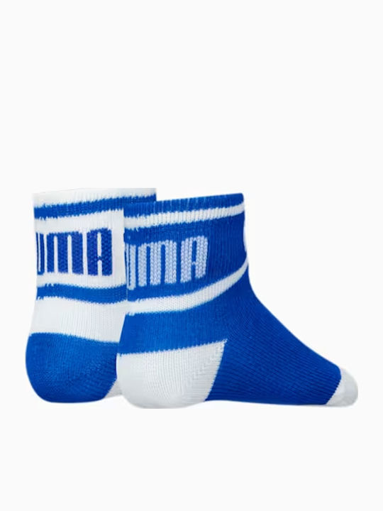 PUMA Παιδικά Σοσόνια Quarter Μπλε