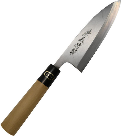 Kaneyoshi Saku Japan Shiro 3 Cuțit Deba Din Oțel Inoxidabil 15cm