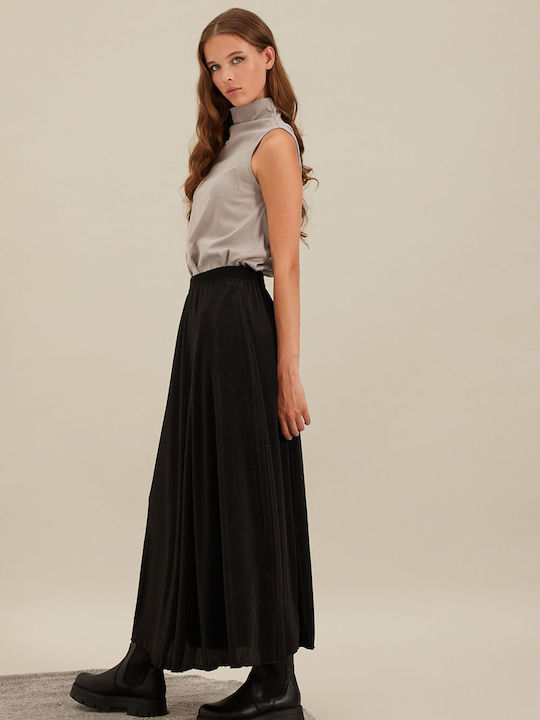 Namaste Maxi Skirt Cloche Black