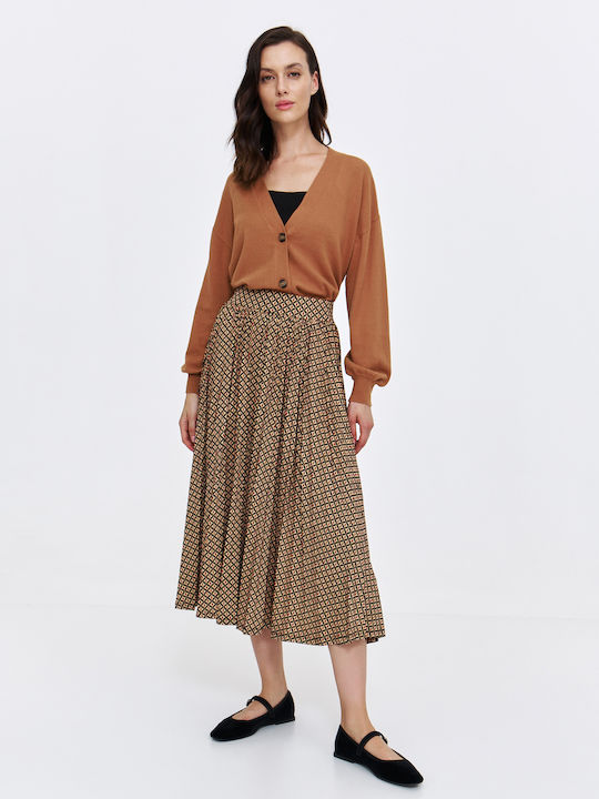 Make your image Midi Skirt Coffee