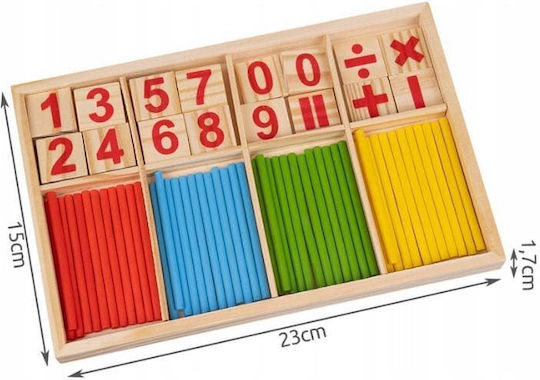 Marionette Wooden Toys Educational Game Letters & Numbers made of Wood