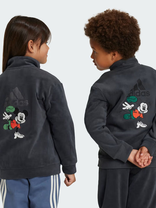 adidas Kids Cardigan Fleece grey