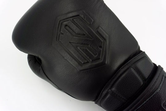 Chosen Boxing Gloves Leather for Competition Black