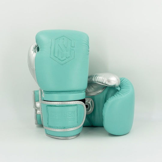 Chosen Leather Boxing Gloves for Competition Blue