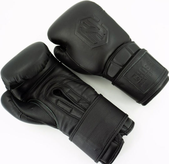 Chosen Boxing Gloves Leather for Competition Black