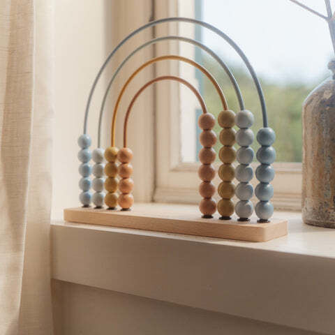 Little Dutch Ουράνιο Τόξο Abacus made of Wood